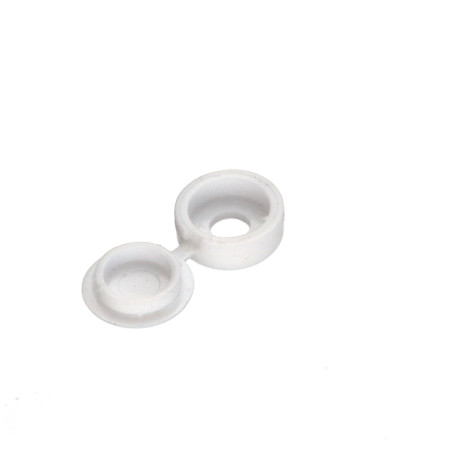 1 x Embellecedor Remache Polietileno blanco