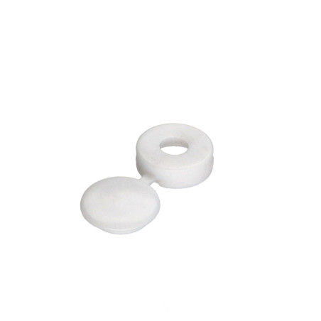 1 x Embellecedor Remache Polietileno blanco