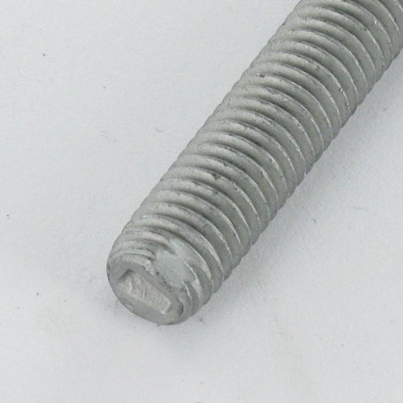 1 x Tornillos UN QUARTO de RONDA 8X38 Acero bruto GEOMET 500B