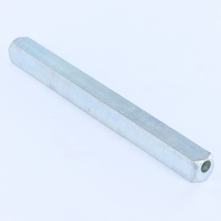 1 x Cuadrado de AGARRE de puerta 8x8 longitud 96 Acero cincado blanco
