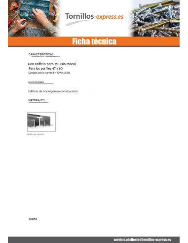 1 x CRESTA LÍNEA de ENCONTRAR PERFIL 60 Z
