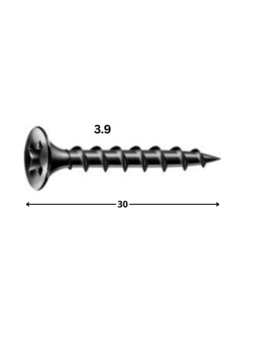 1 x Tornillo para placa de yeso Spax Phillips 2...