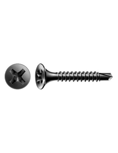 1 x Tornillo para placa de yeso Spax Phillips 2...