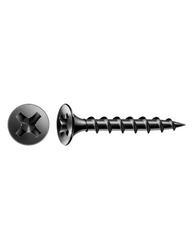 1 x Tornillo para placa de yeso Spax Phillips 2...