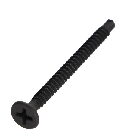 1 x Tornillo para placa de yeso con punta Tornillo autoperforante Phillips 2 3.5X45 Acero fosfatado