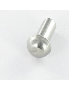 Remache macizo Inox cabeza redonda 4X10 2