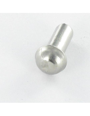 1 x Remache macizo Inox cabeza redonda 4X10