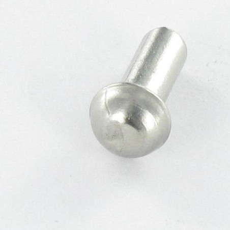 1 x Remache macizo Inox cabeza redonda 4X10