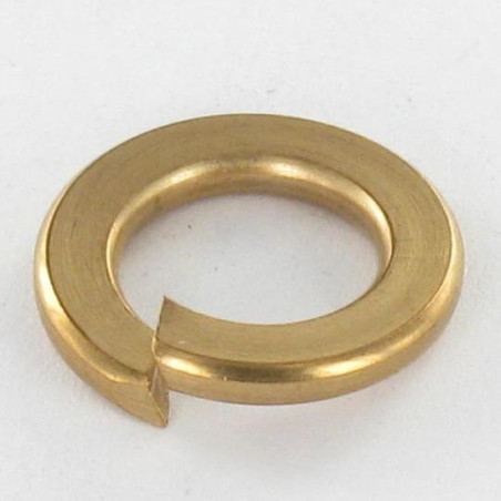 1 x Arandela Grover M10X18X2.2 BRONCE Acero fosfatado