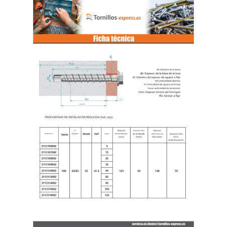 1 x Tornillo hormigón cabeza hexagonal resalto reborde TORX T15 10X80 Acero cincado blanco