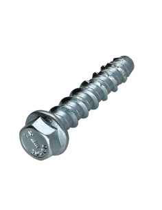 Tornillo hormigón cabeza hexagonal resalto reborde TORX...