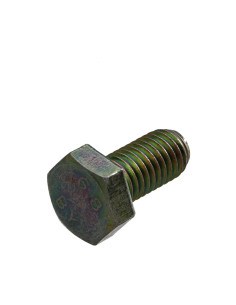 Tornillo metales cabeza hexagonal M5X12 Clase 6.8 Bicromato