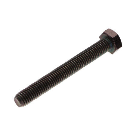 1 x Tornillo metales cabeza hexagonal M8X80 Clase 6.8 Acero cincado negro
