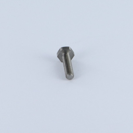 1 x Tornillo metales cabeza hexagonal M2.5X4 Acero bruto microtornillo
