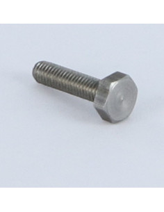 Tornillo metales cabeza hexagonal M3X16 Acero bruto...