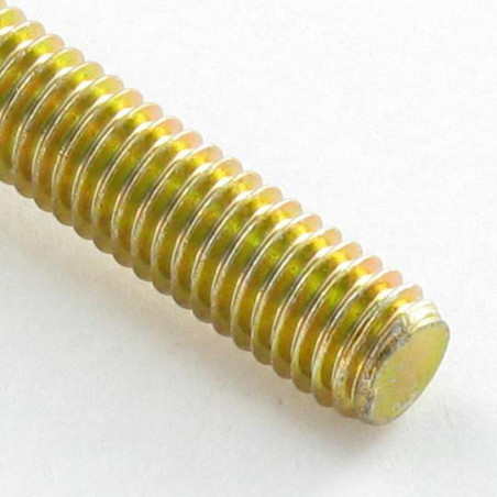 1 x Tornillo metales cabeza hexagonal M14X60 Clase 6.8 Bicromato