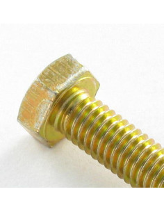 Tornillo metales cabeza hexagonal M18X40 Clase 6.8 Bicromato 2