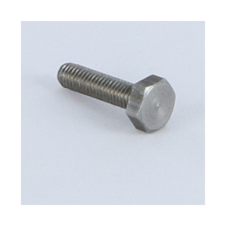 1 x Tornillo metales cabeza hexagonal M3X18 Clase 6.8 Acero bruto microtornillo