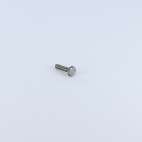 1 x Tornillo metales cabeza hexagonal M3X18 Clase 6.8 Acero bruto microtornillo
