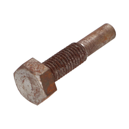 1 x Tornillo metales cabeza hexagonal M10X45 Clase 6.8 Acero bruto plano 8/20