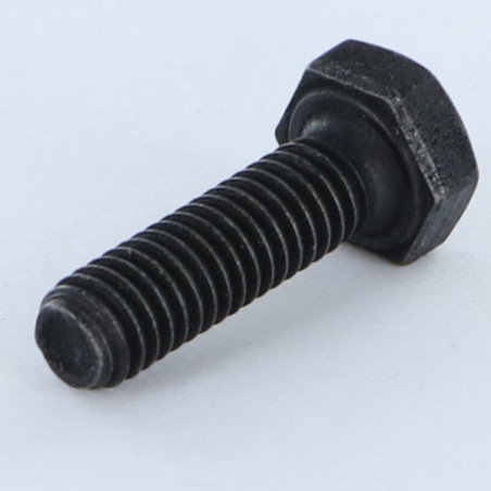 1 x Tornillo metales cabeza hexagonal M6X20 Clase 6.8 Acero cincado níquel negro reforzado - Alta resistencia a la