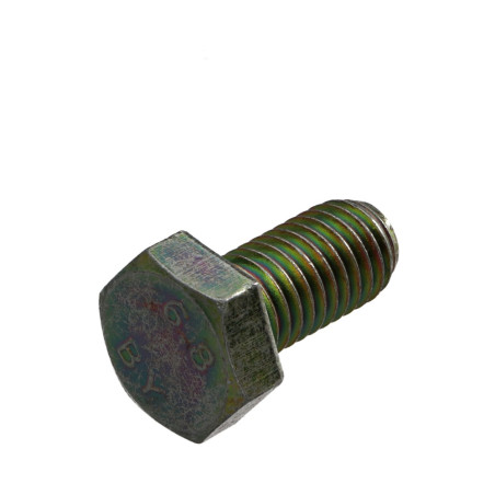 1 x Tornillo metales cabeza hexagonal M4X6 Clase 6.8 Bicromato