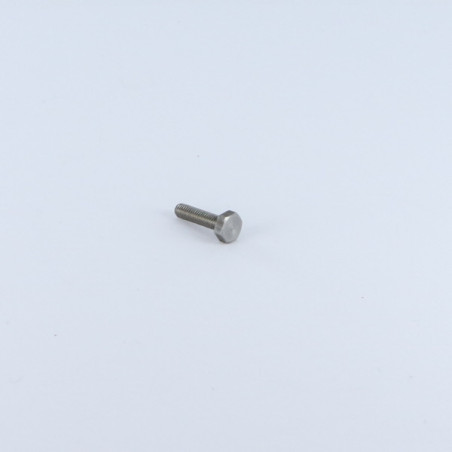 1 x Tornillo metales cabeza hexagonal M3X4 Clase 6.8 Acero bruto microtornillo
