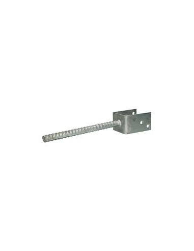 1 x Base del palo forma U 60X100X91 fuerte...
