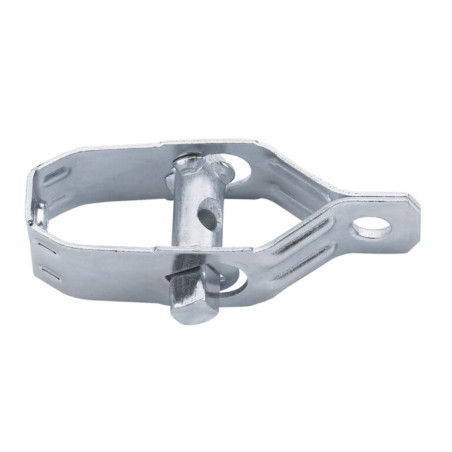 1 x Tensor para valla Acero cincado blanco 85X29.5X1.5