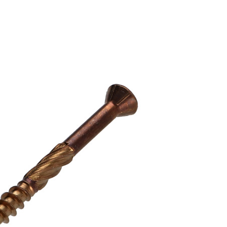 1 x Tornillo terraza TEKOR cabeza fresada/testa svasat dentado TORX T25 cut punta antihendidura tipo 17 5X70 Inoxidable A2