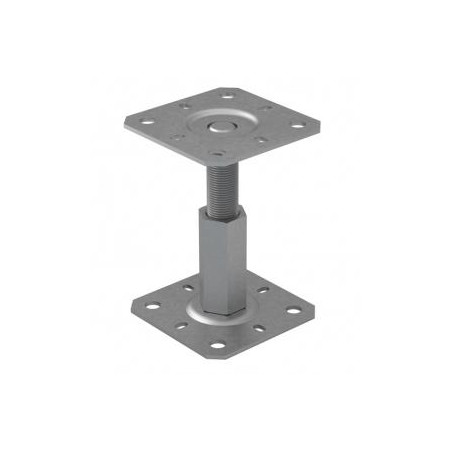 1 x Base del palo ajuste con FIJACIONES 130x130
