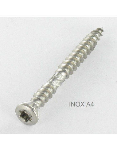 1 x Tornillo terraza TEKOR doble roscado cabeza...