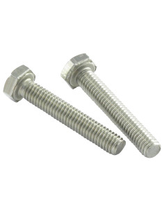 Tornillo metales cabeza hexagonal M12X80 Inoxidable A4