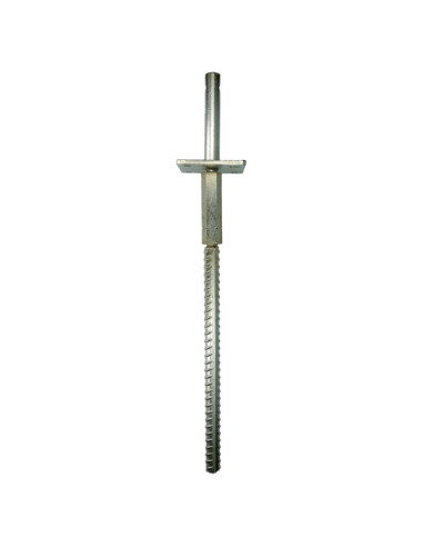 1 x Anclaje ajuste 110X8 Acero cincado blanco