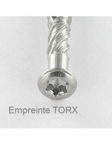 1 x Tornillo terraza TEKOR cabeza fresada...