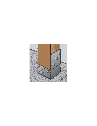 1 x Soporte para viga forma U 71X60X150 fuerte...