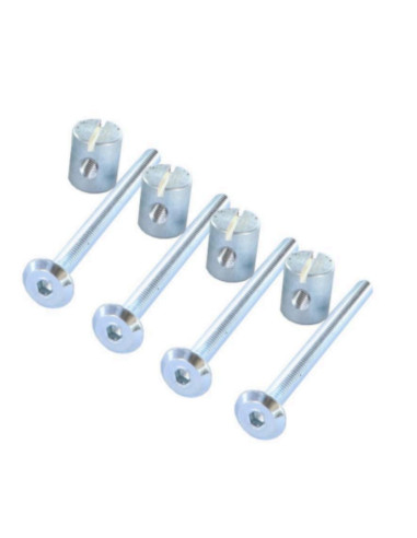 1 x Tornillos MUEBLES EQUIPO 4 Perno (vendido...