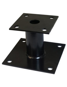 Base del palo fijo 140x140 fuerte resistencia a la...