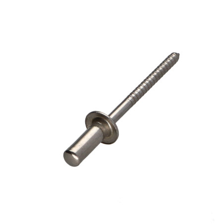 1 x Remache GOMUST Cabeza redonda estándar Todo Acero Inoxidable A2 3.2X7