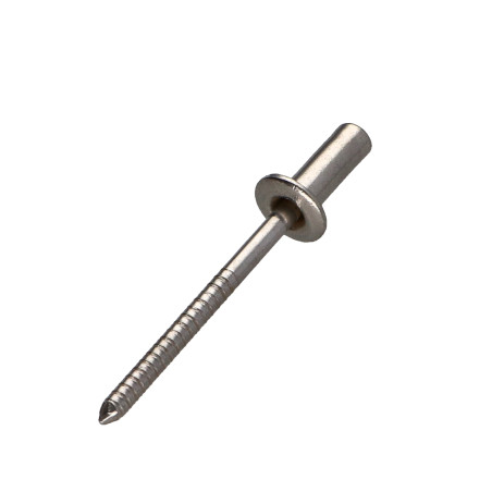 1 x Remache GOMUST Cabeza redonda estándar Todo Acero Inoxidable A2 3.2X7