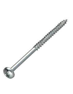 Tornillos para madera TEKOR cabeza redonda TORX T30 6X100...
