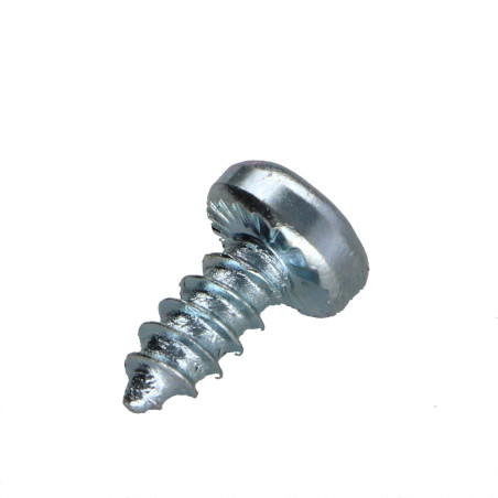 1 x Tornillo chapa cabeza cilíndrica 3.5X6.4 Acero cincado blanco sin punta