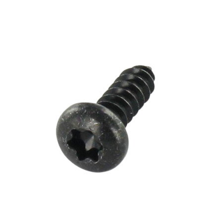 1 x Tornillo chapa cabeza cilíndrica TORX T10 2.9X13 Acero cincado negro