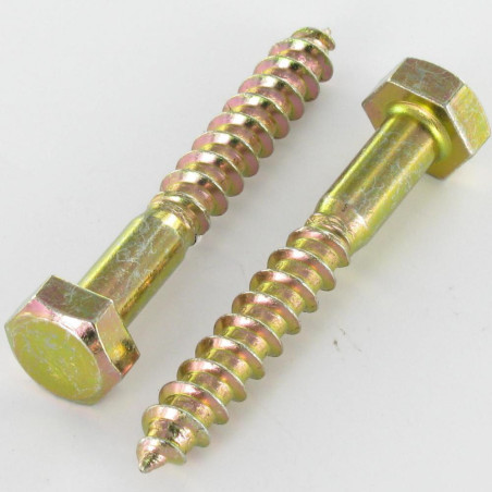 1 x Tirafondo 10X50 Bicromato
