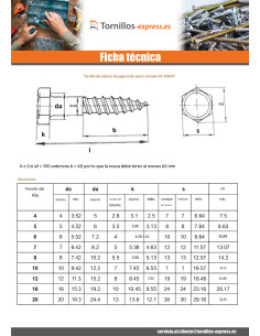 Tirafondo 10X50 Bicromato 2