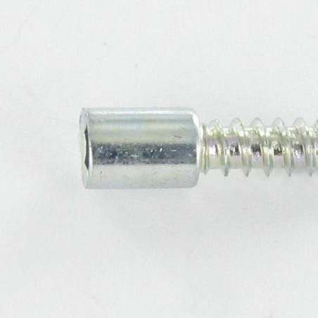 1 x Tornillo chapa CHC BTR llave de 3 3.5X10.5 Acero cincado blanco