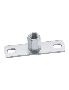 Placa de montaje con Tuerca hexagonal M10 Acero cincado...