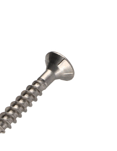 1 x Tornillos para madera TEKOR Inoxidable A2...