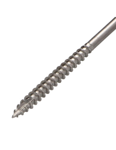 1 x Tornillos para madera TEKOR Inoxidable A2...