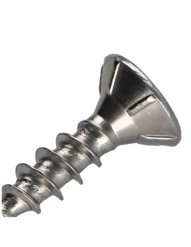 1 x Tornillos para madera TEKOR Inoxidable A2...